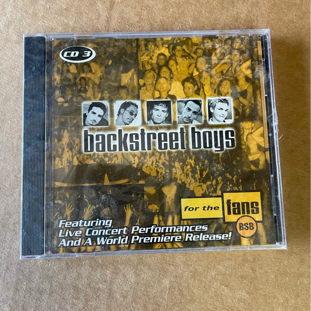 Backstreet Boys CD Album CD3 for the Fans